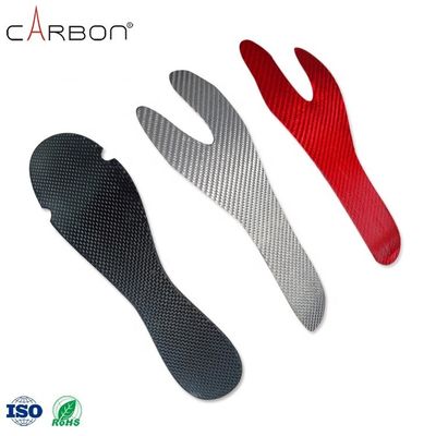 맞춤형 로고 탄소 섬유 인솔 평평한 발 열 융성 높은 아치 발 지원