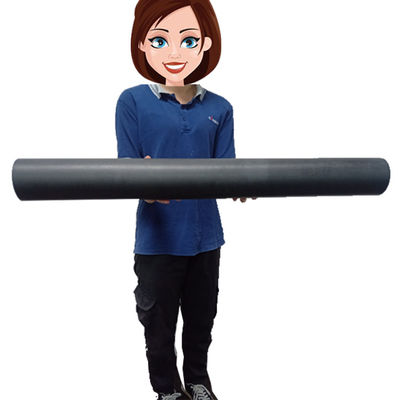 00.05% N 함유량 1인치 탄소 섬유 파이프 1200mm 산업용