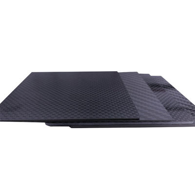 사용자 지정 탄소섬유 가루화 엽 0.5mm 1mm 1.5mm 2mm 탄소 판 최고 결과