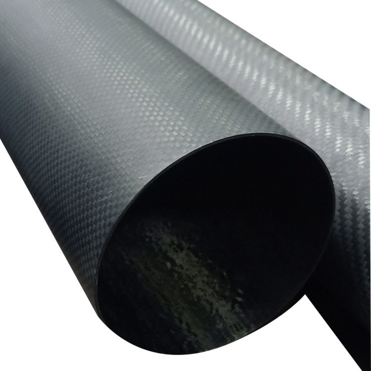 큰 3k 탄소 섬유 튜브 120C 이하의 특화된 100mm 120mm 180mm 200mm 230mm